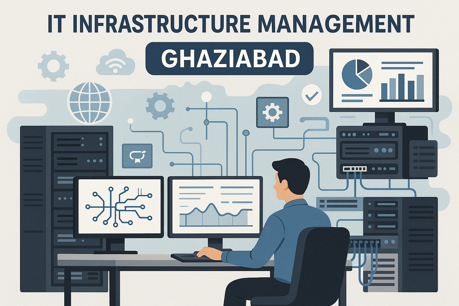IT infrastructure management in Ghaziabad
