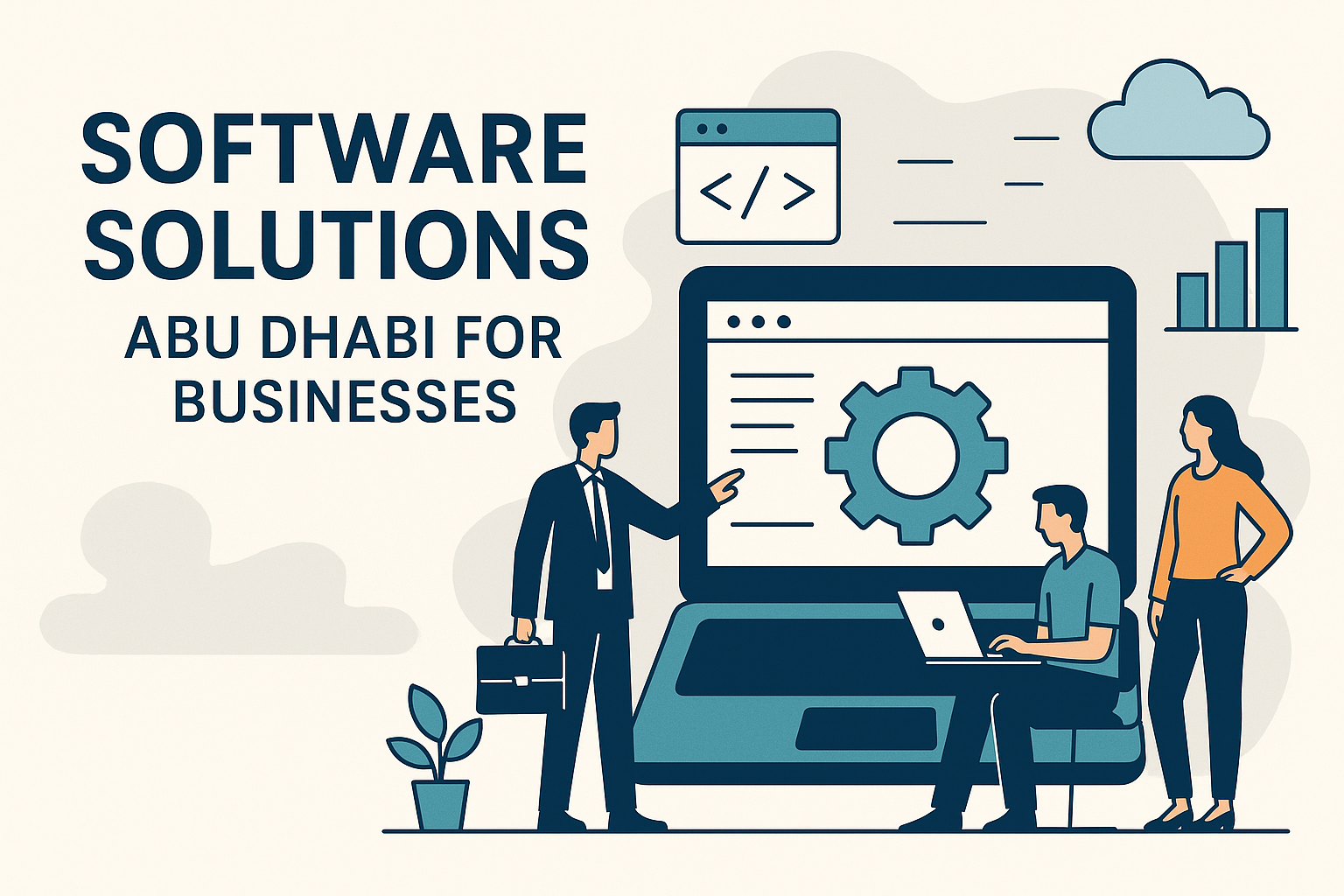 Software solutions Abu Dhabi for businesses